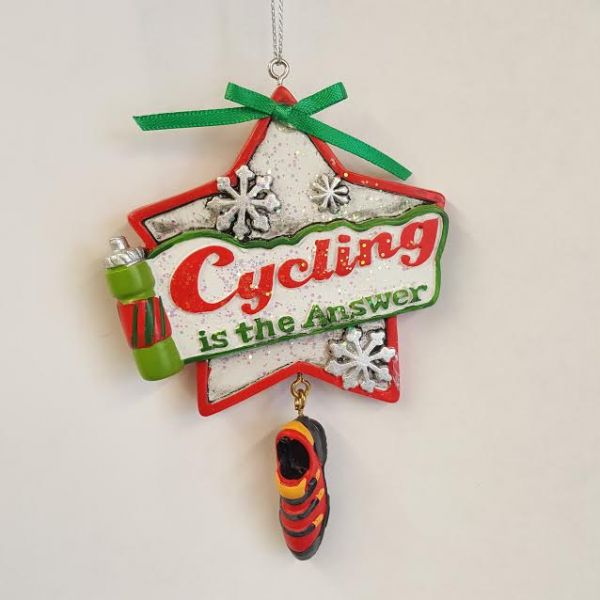 Cycling Ornament