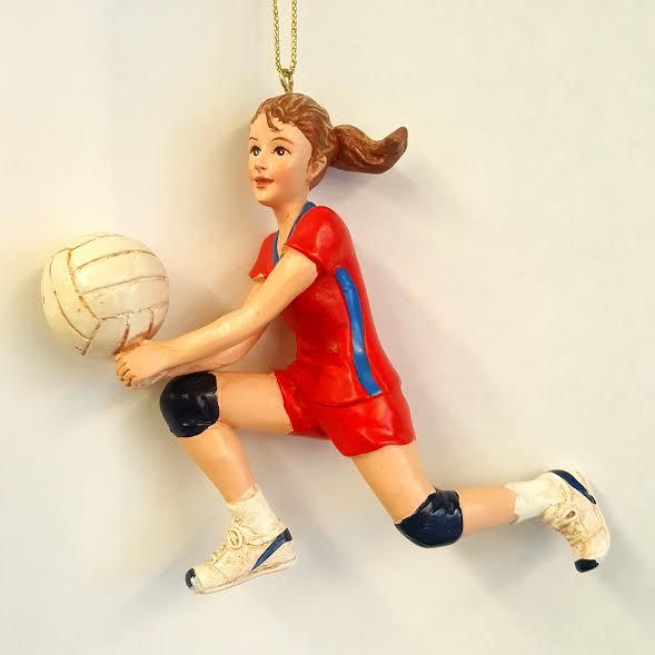 Volley Ball Player Female Ornament