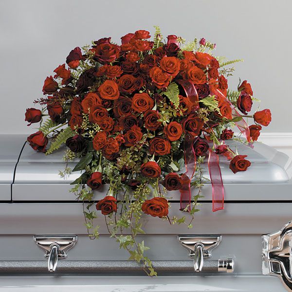 Loving Roses Casket Spray