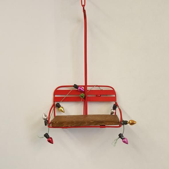 Christmas Light Ski-Lift