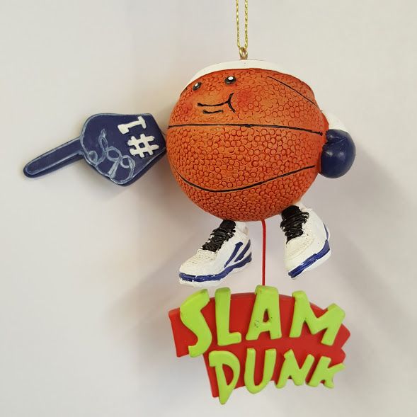 Basketball Slam Dunk Ornament